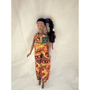 Vintage, Integrity Toys African American Doll With African Clothing, 11.5" 1995